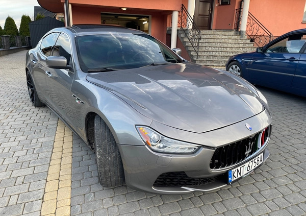 Maserati Ghibli cena 89000 przebieg: 169000, rok produkcji 2014 z Pruszków małe 106